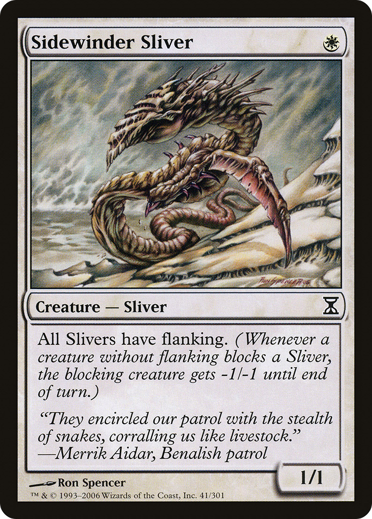 Image of Sidewinder Sliver (TSP-041) - Time Spiral
