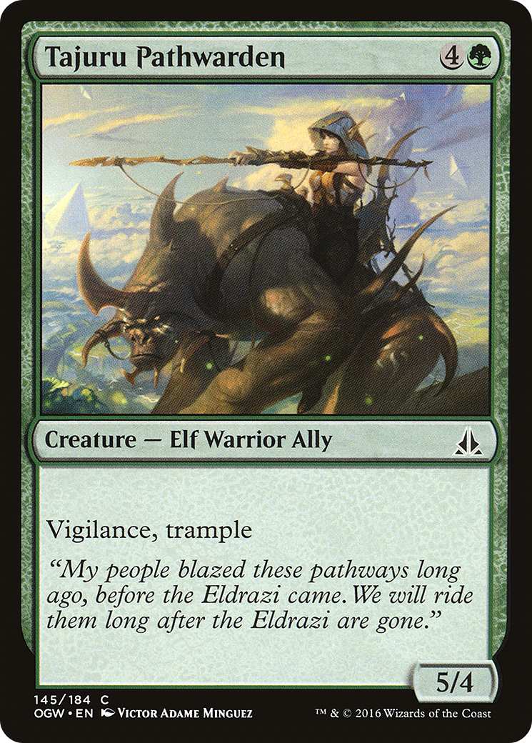 Image of Tajuru Pathwarden (OGW-145) - Oath of the Gatewatch Foil