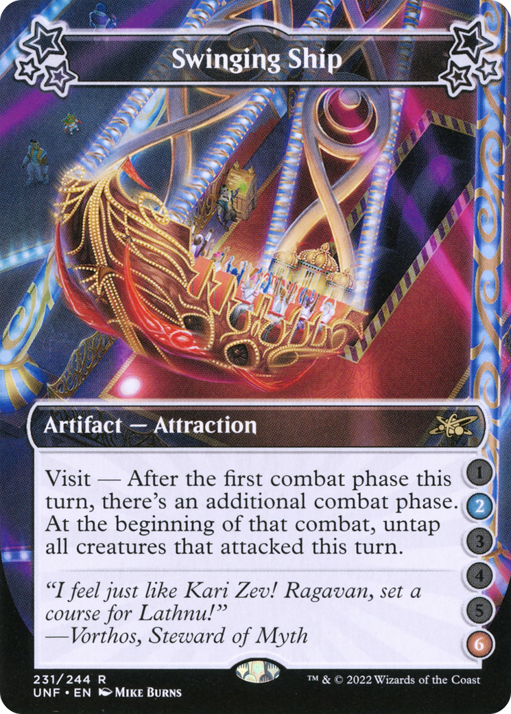 Image of Swinging Ship (2-6) (UNF-231) - Unfinity Foil