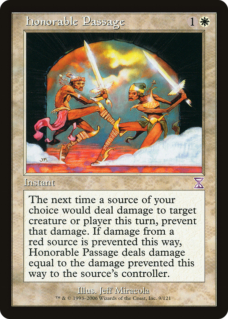 Image of Honorable Passage (TSB-009) - Time Spiral Timeshifted
