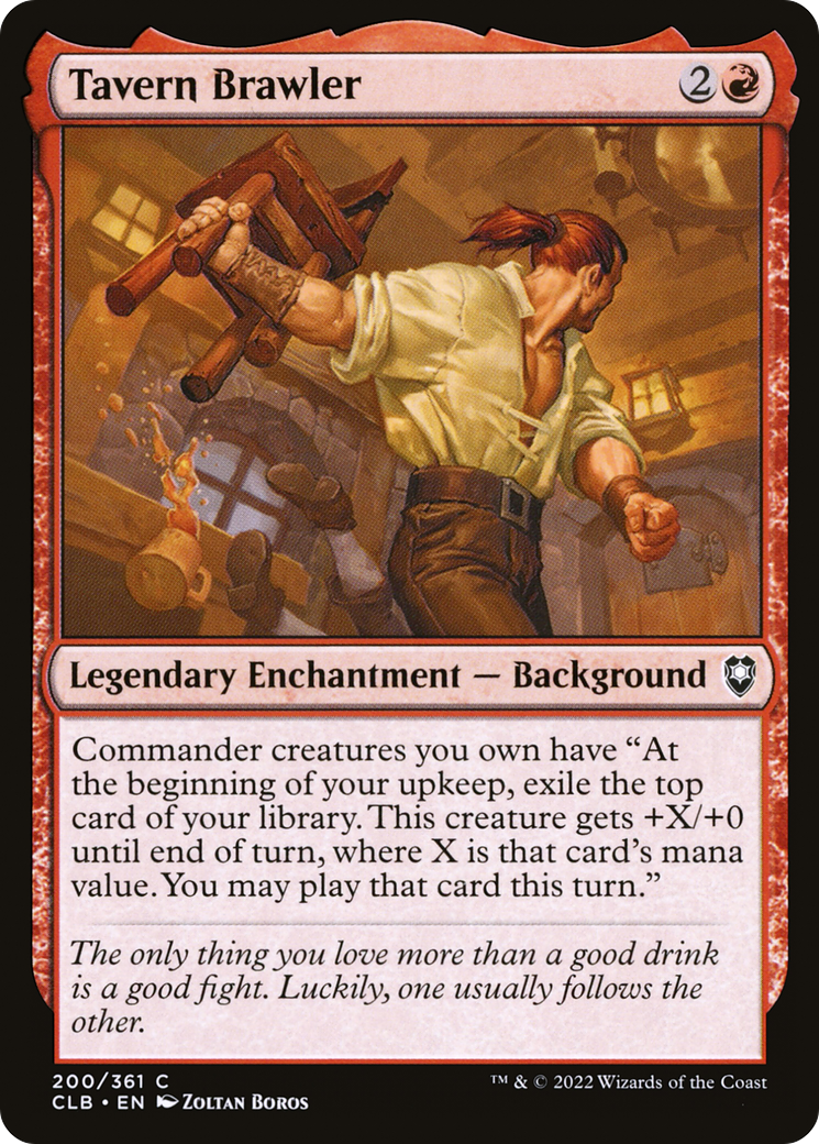 Image of Tavern Brawler (CLB-200) - Commander Legends: Battle for Baldur's Gate