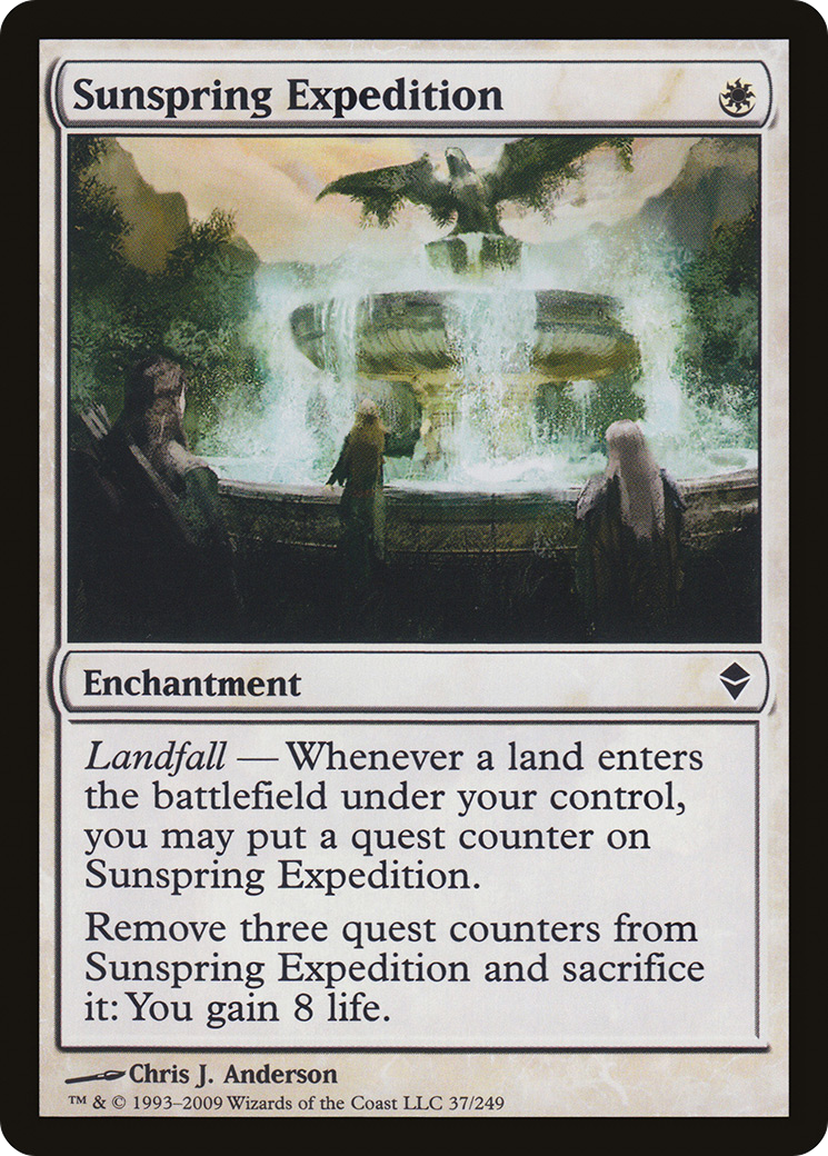 Image of Sunspring Expedition (ZEN-037) - Zendikar