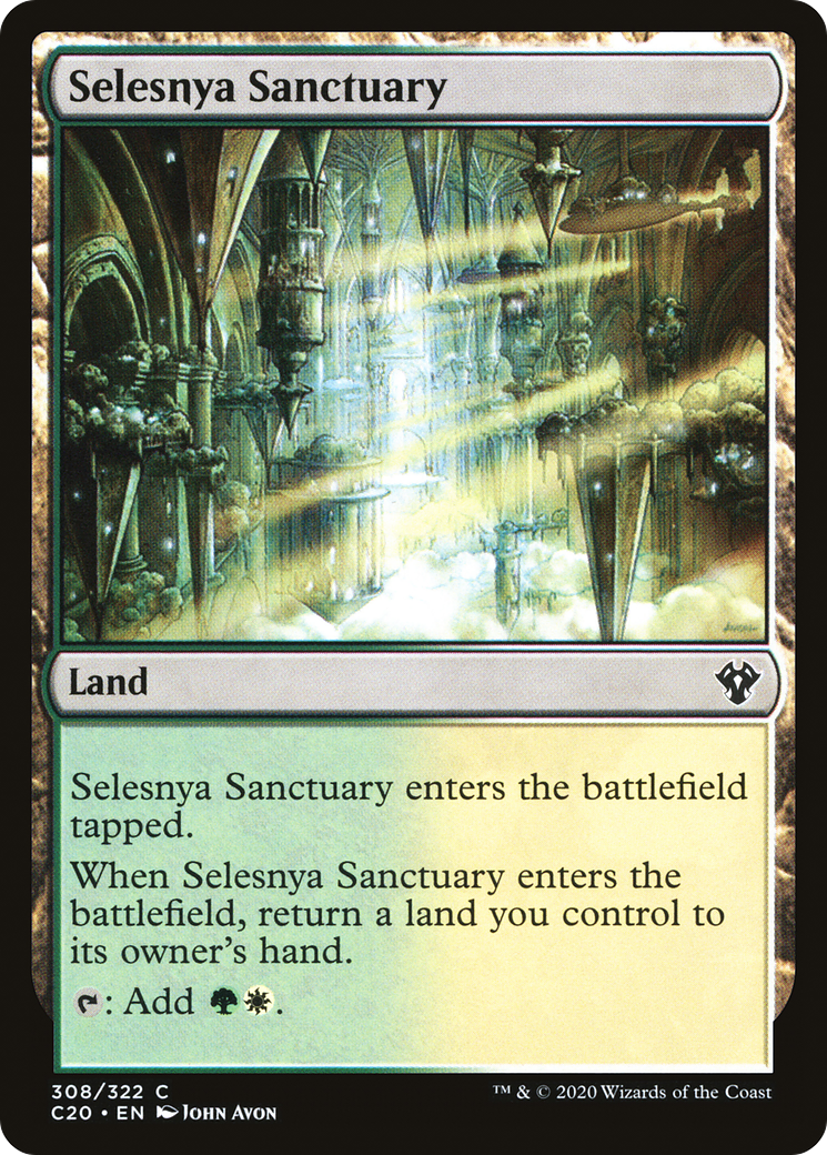 Image of Selesnya Sanctuary (C20-308) - Commander 2020
