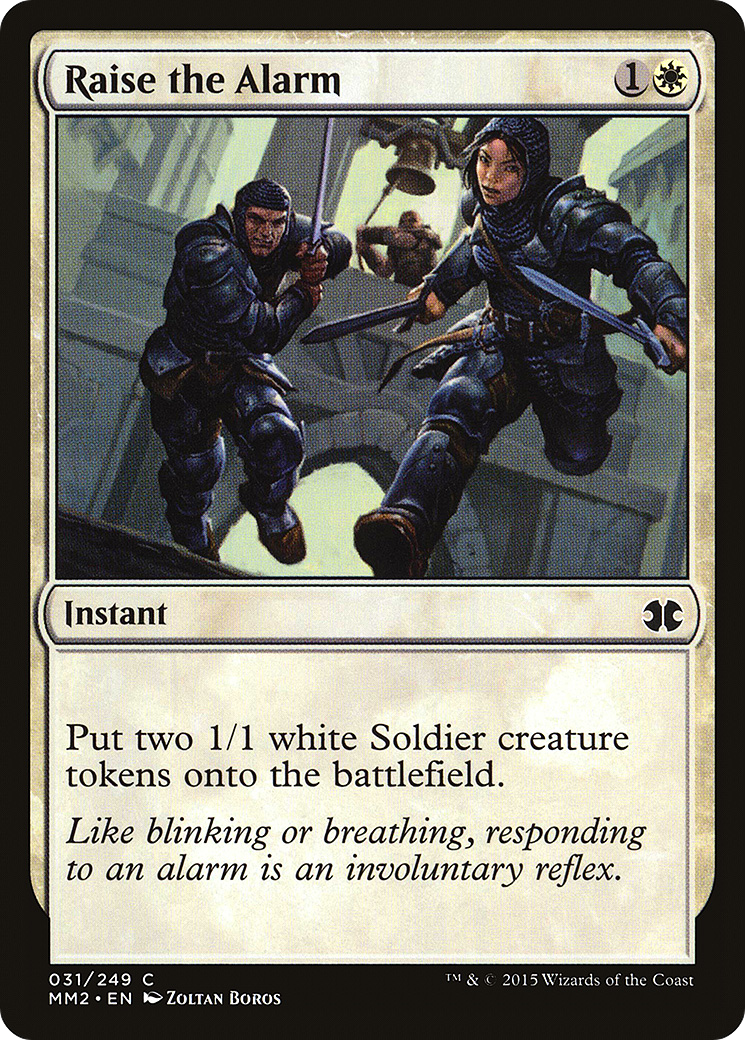 Image of Raise the Alarm (MM2-031) - Modern Masters 2015 Foil