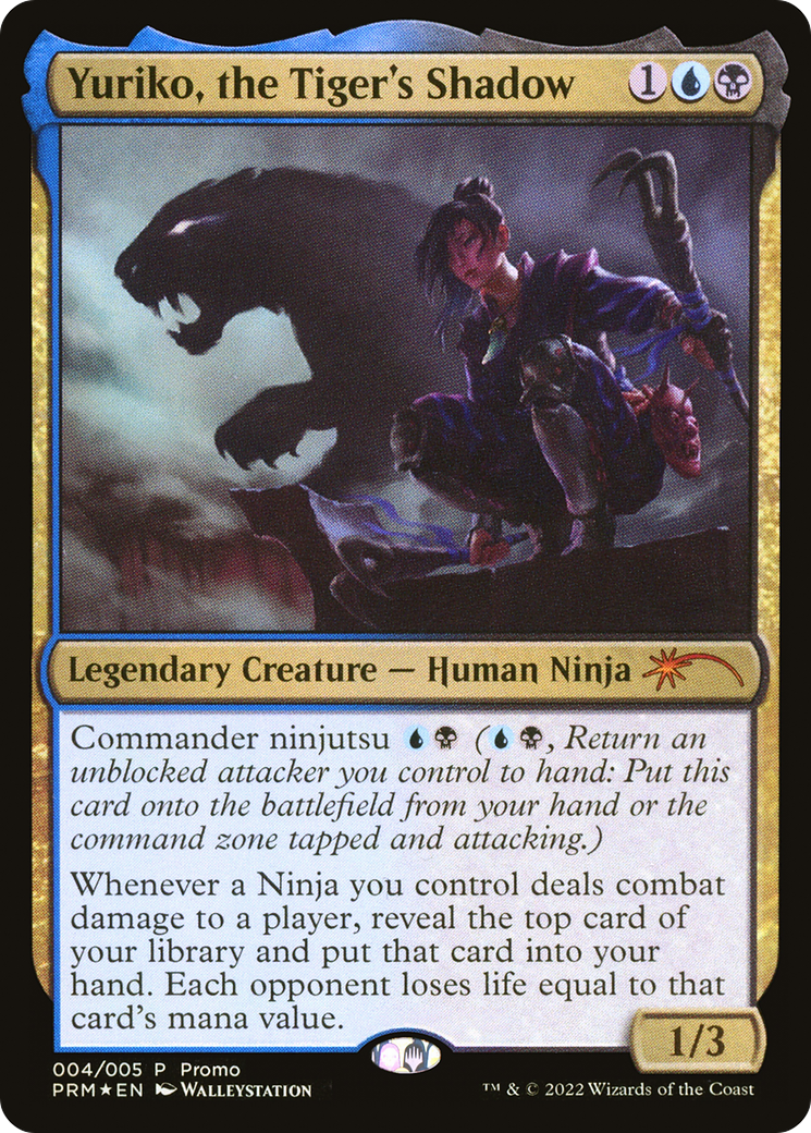 Image of Yuriko, the Tiger's Shadow (UMP-004) - Year of the Tiger 2022 Foil