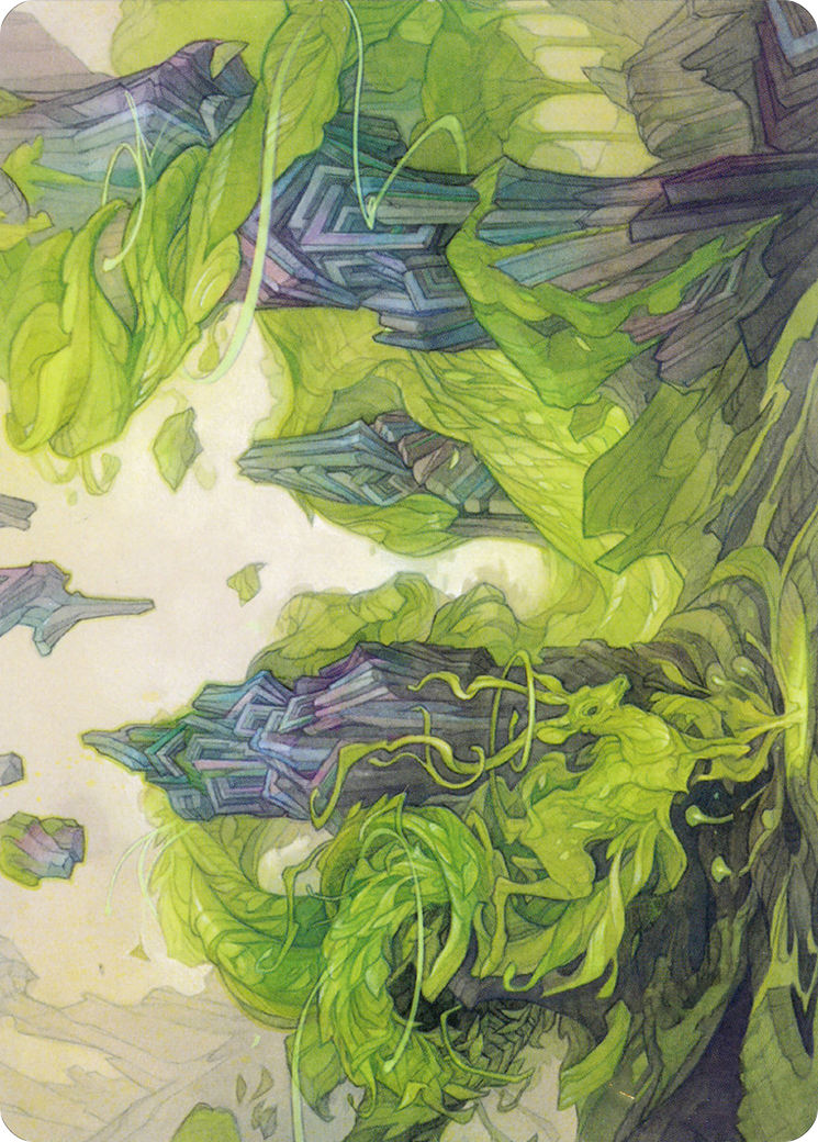 Image of Reclaim the Wastes // Reclaim the Wastes (AZNR-072) - Zendikar Rising Art Series (Borderless) Foil