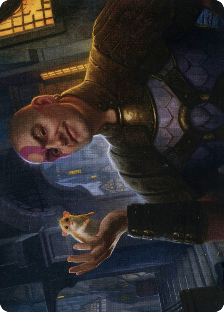 Image of Minsc, Beloved Ranger // Minsc, Beloved Ranger (AAFR-033) - Adventures in the Forgotten Realms Art Series (Borderless) Foil