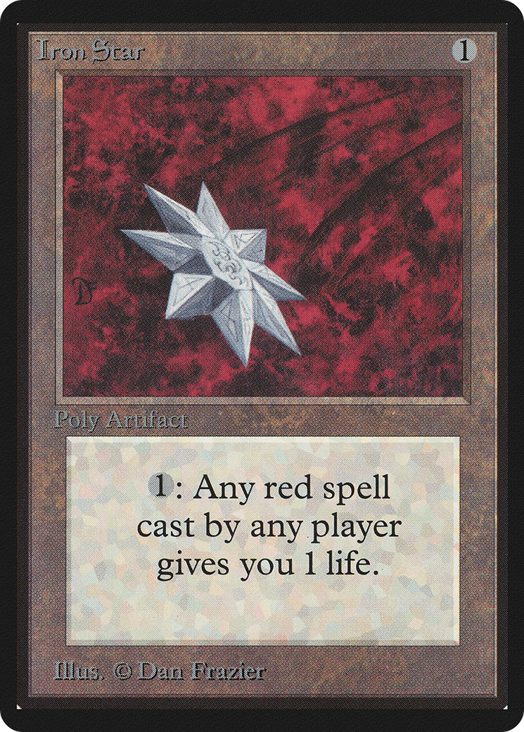 Image of Iron Star (LEB-) - Limited Edition Beta