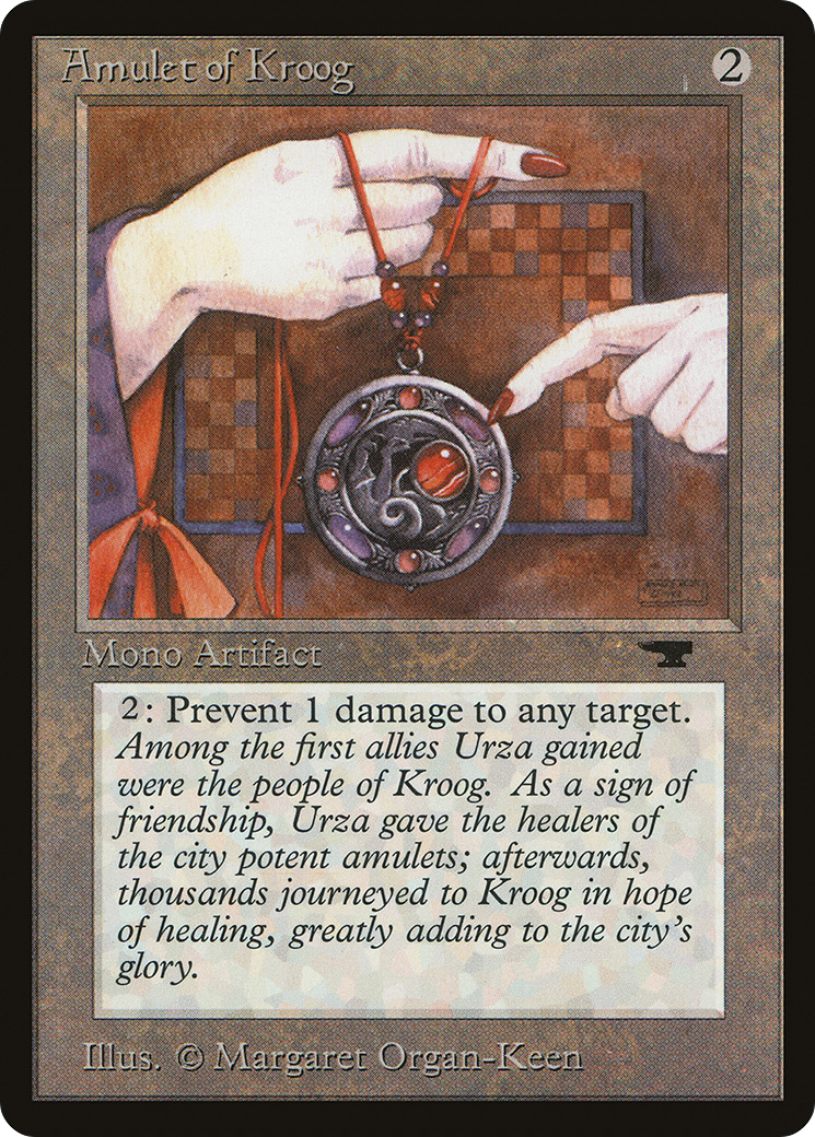 Image of Amulet of Kroog (ATQ-) - Antiquities