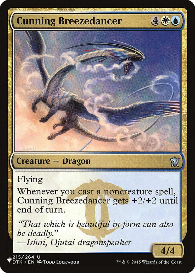 Image of Cunning Breezedancer (PLST-DTK-215) - The List