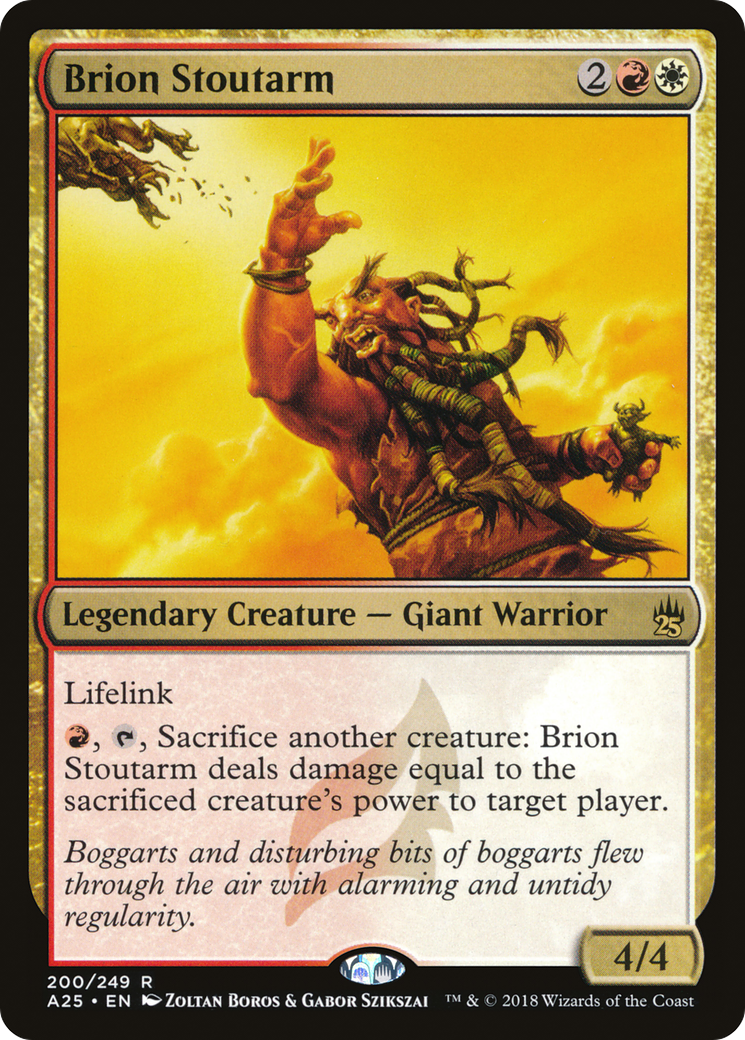 Image of Brion Stoutarm (A25-200) - Masters 25