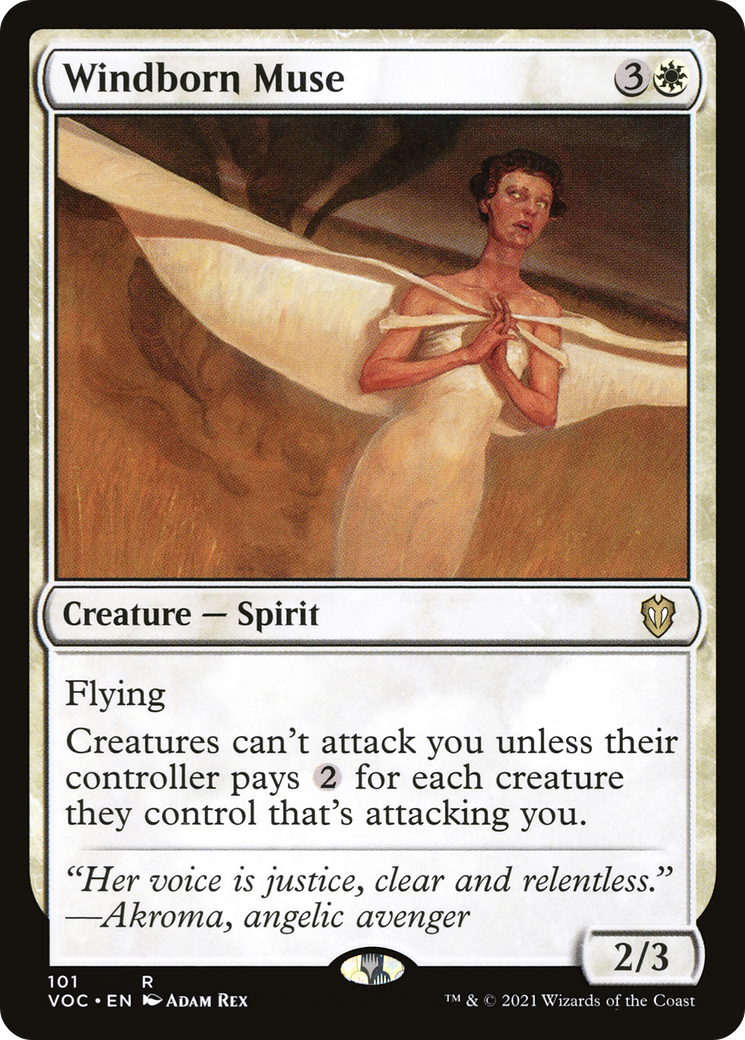 Image of Windborn Muse (VOC-101) - Crimson Vow Commander