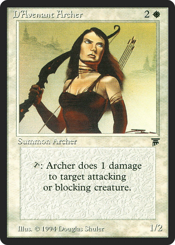 Image of D'Avenant Archer (LEG-) - Legends