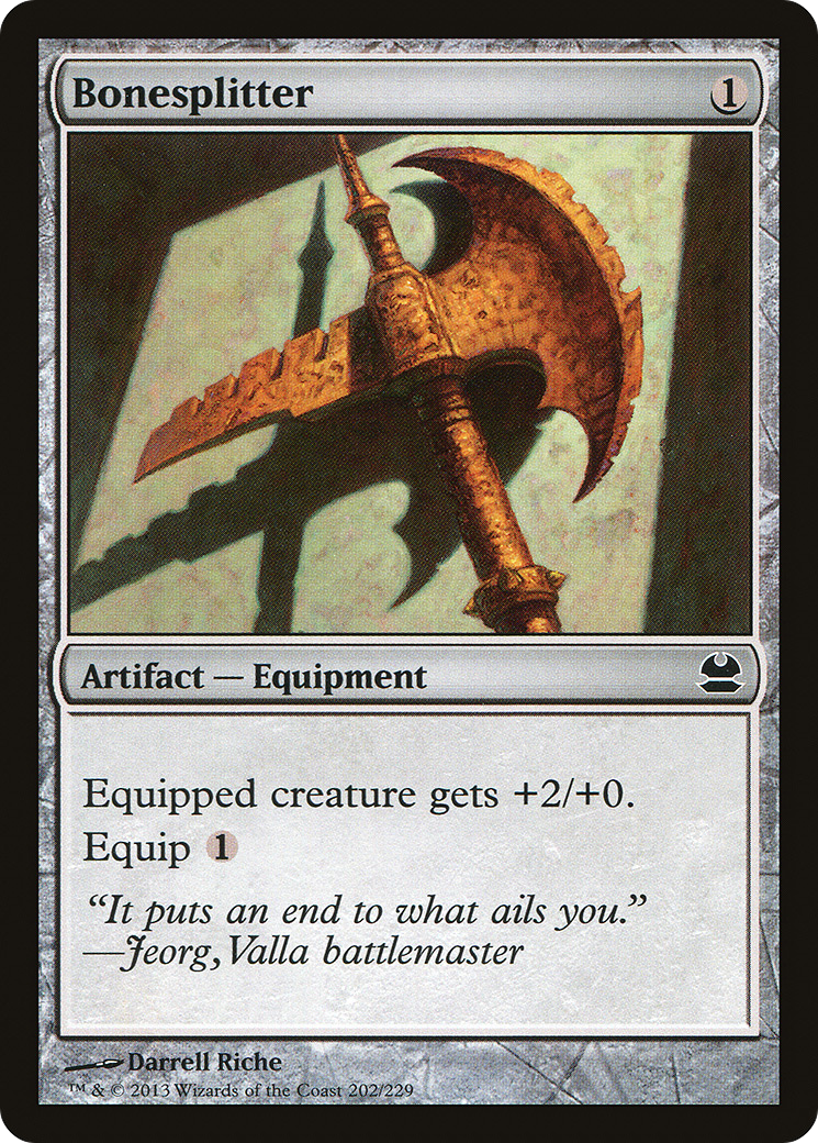 Image of Bonesplitter (MMA-202) - Modern Masters Foil