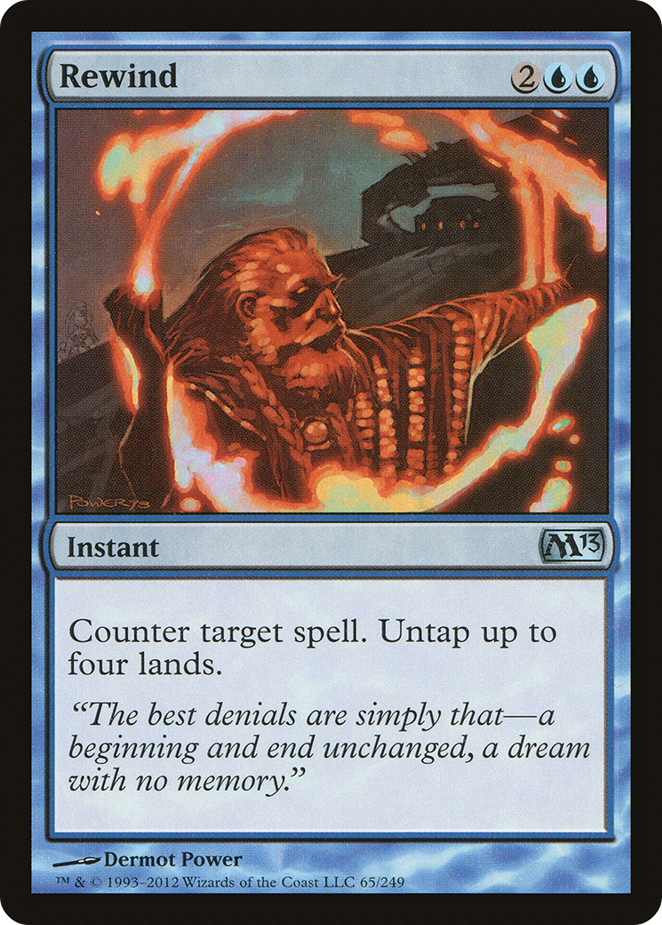 Image of Rewind (M13-065) - Magic 2013 Foil
