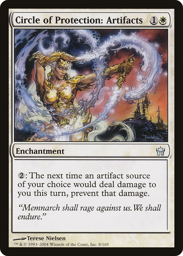 Image of Circle of Protection: Artifacts (5DN-008) - Fifth Dawn Foil