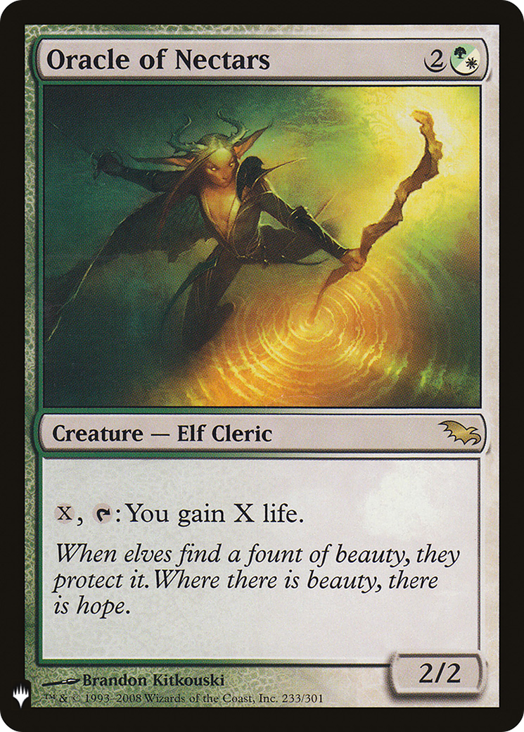 Image of Oracle of Nectars (LIST-SHM-233) - The List