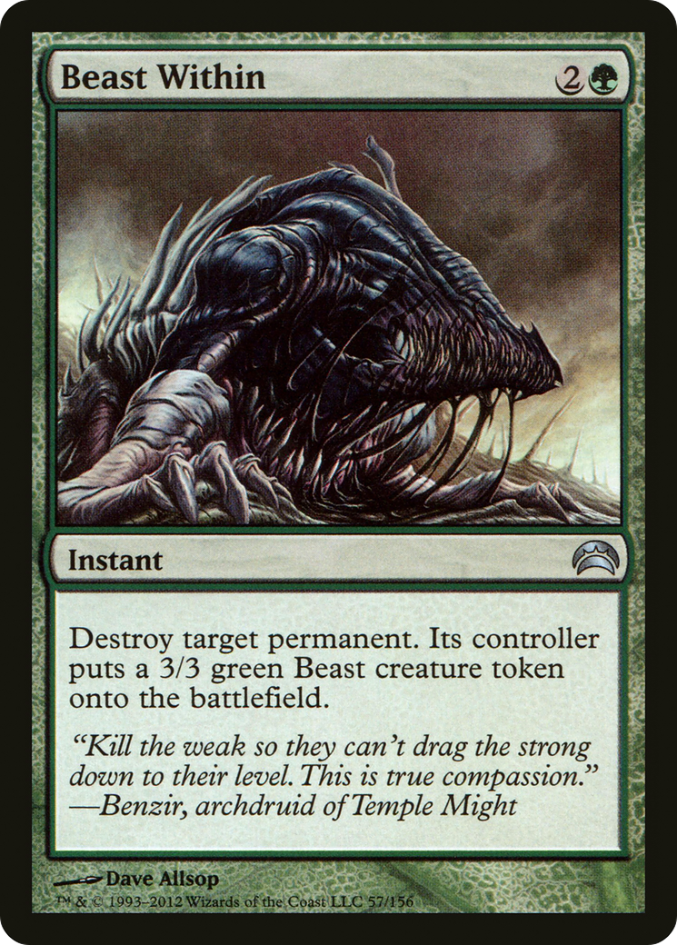 Image of Beast Within (PC2-057) - Planechase 2012