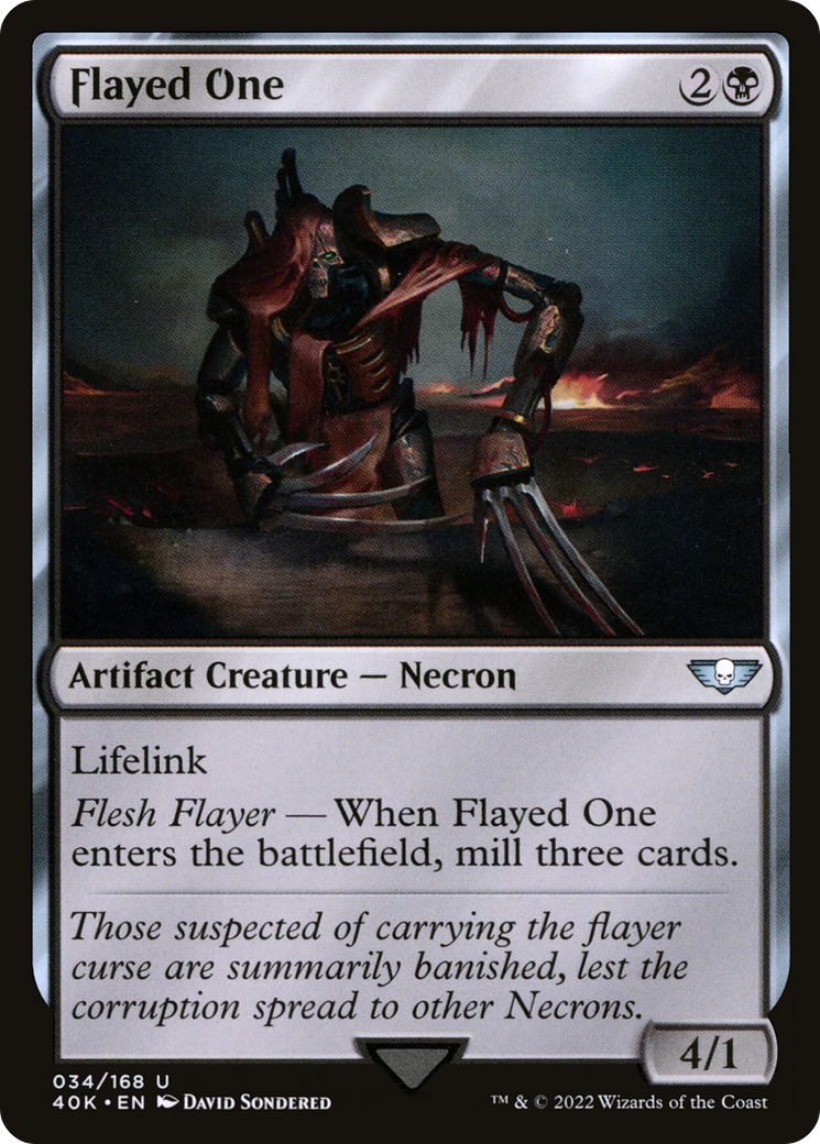 Image of Flayed One (40K-034) - Warhammer 40,000 Commander