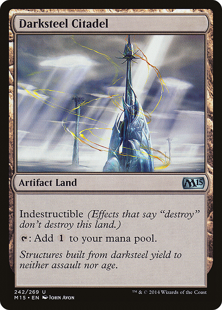 Image of Darksteel Citadel (M15-242) - Magic 2015 Foil