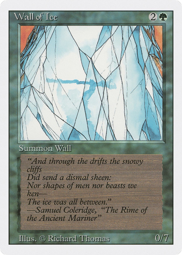 Image of Wall of Ice (3ED-) - Revised Edition