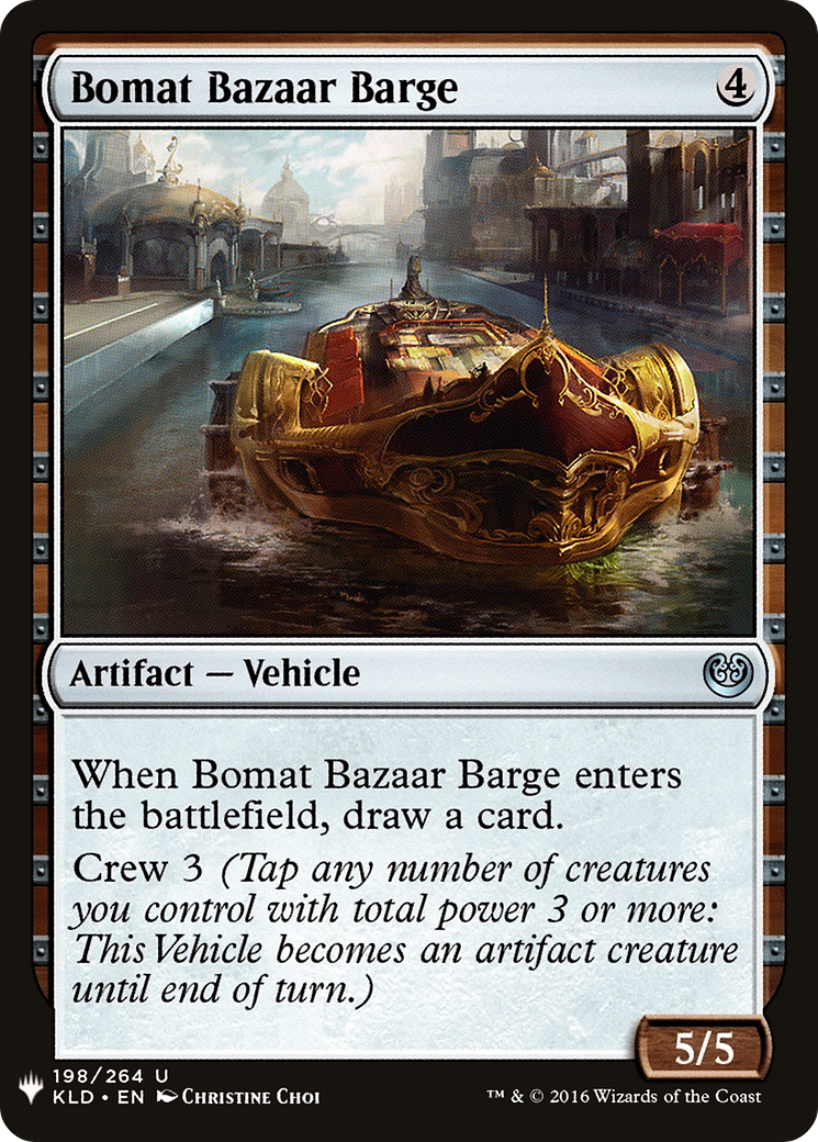 Image of Bomat Bazaar Barge (LIST-KLD-198) - The List