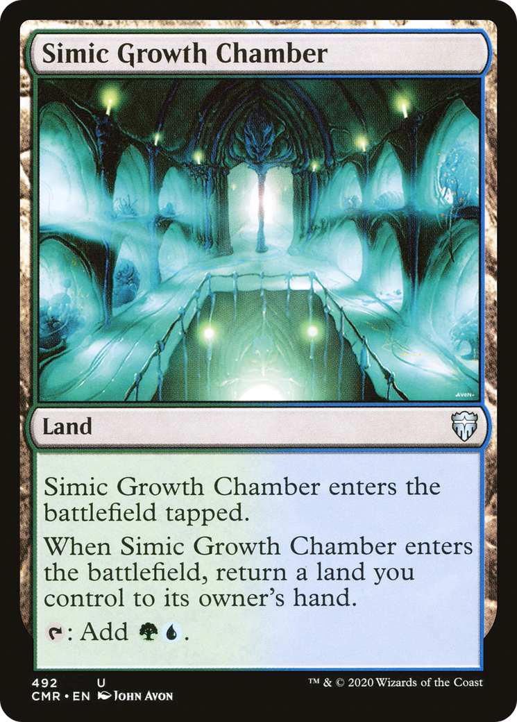 Image of Simic Growth Chamber (CMR-492) - Commander Legends