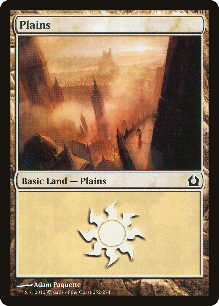 Image of Plains (252) (RTR-252) - Return to Ravnica Foil