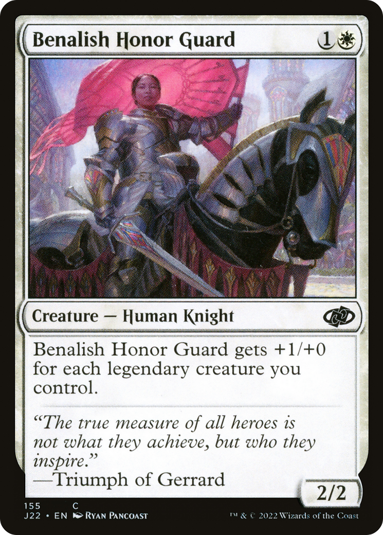 Image of Benalish Honor Guard (J22-155) - Jumpstart 2022