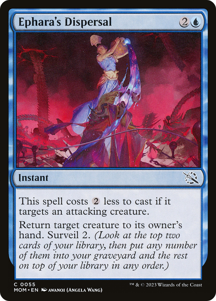 Image of Ephara's Dispersal (MOM-055) - March of the Machine Foil