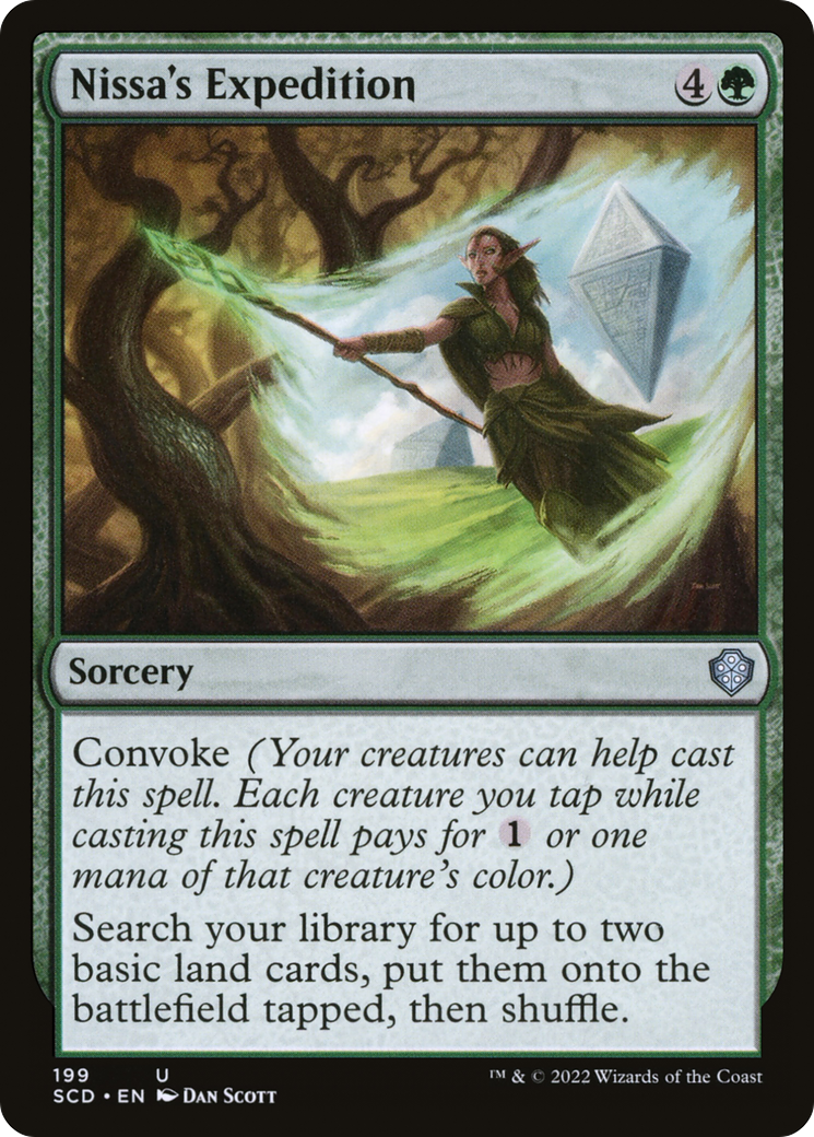 Image of Nissa's Expedition (SCD-199) - Starter Commander Decks