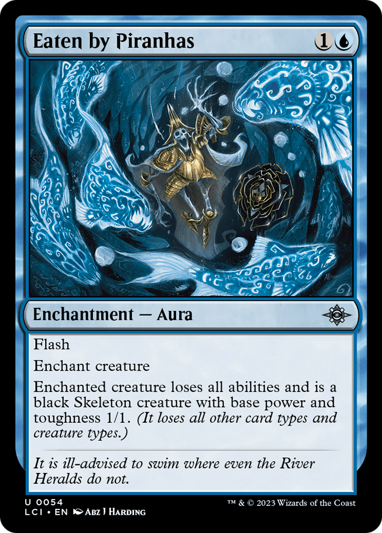Image of Eaten by Piranhas (LCI-054) - The Lost Caverns of Ixalan Foil