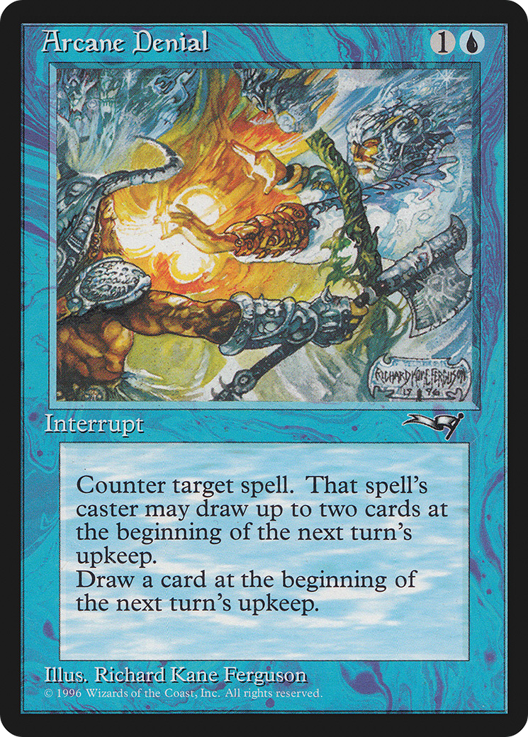 Image of Arcane Denial (Axe) (ALL-033) - Alliances