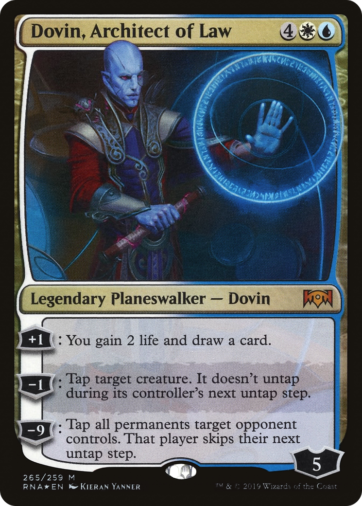 Image of Dovin, Architect of Law (RNA-265) - Ravnica Allegiance Foil