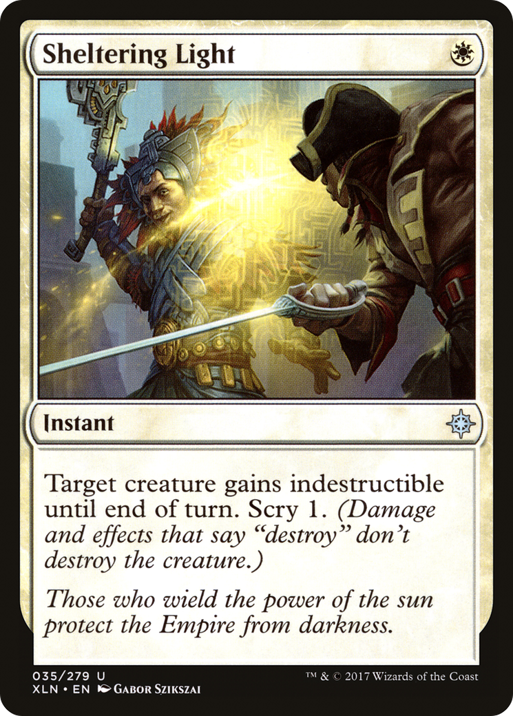 Image of Sheltering Light (XLN-035) - Ixalan Foil