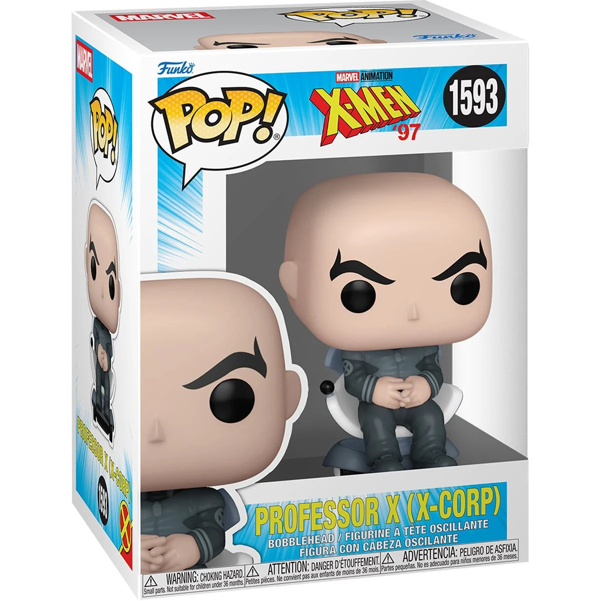 Image of X-Men '97 Professor X (X-Corp) Funko Pop! Vinyl Figure #1593