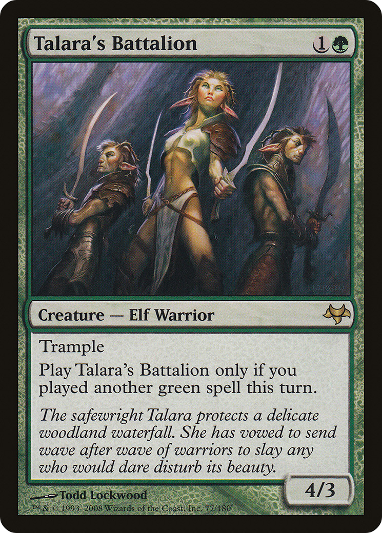 Image of Talara's Battalion (EVE-077) - Eventide Foil