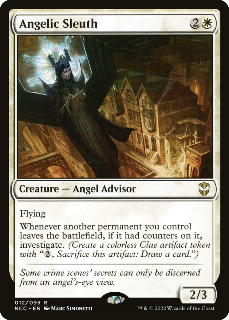 Image of Angelic Sleuth (NCC-012) - New Capenna Commander