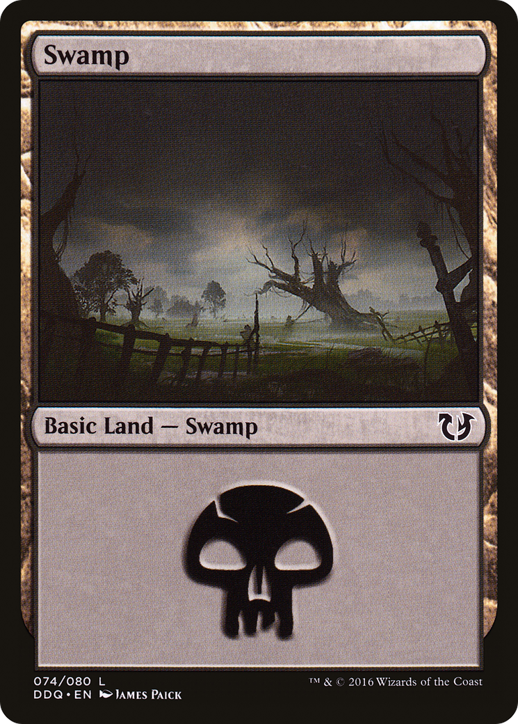 Image of Swamp (074) (DDQ-074) - Duel Decks: Blessed vs. Cursed