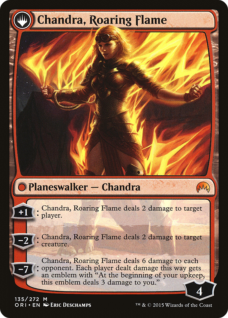 Image of Chandra, Fire of Kaladesh (ORI-135) - Magic Origins: (originpwdfc)