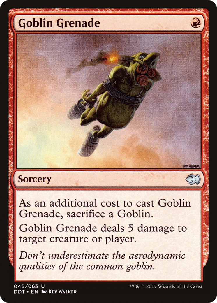 Image of Goblin Grenade (DDT-045) - Duel Decks: Merfolk vs. Goblins