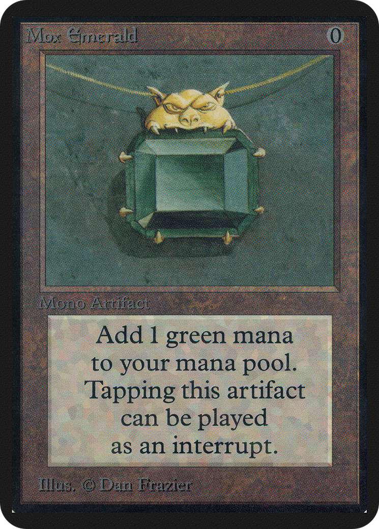 Image of Mox Emerald (LEA-) - Limited Edition Alpha