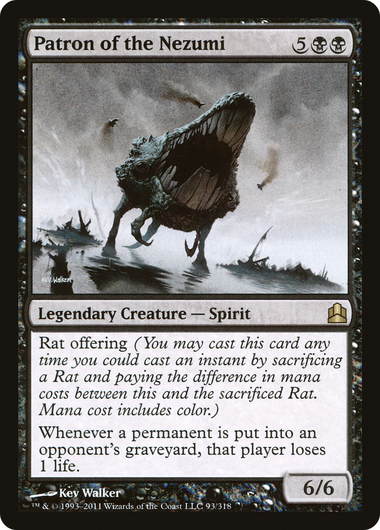 Image of Patron of the Nezumi (CMD-093) - Commander 2011