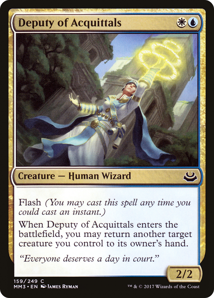 Image of Deputy of Acquittals (MM3-159) - Modern Masters 2017 Foil