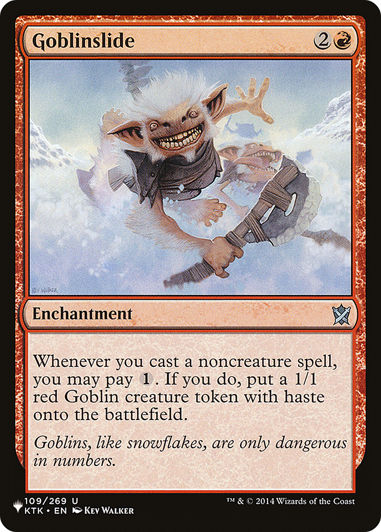 Image of Goblinslide (LIST-KTK-109) - The List