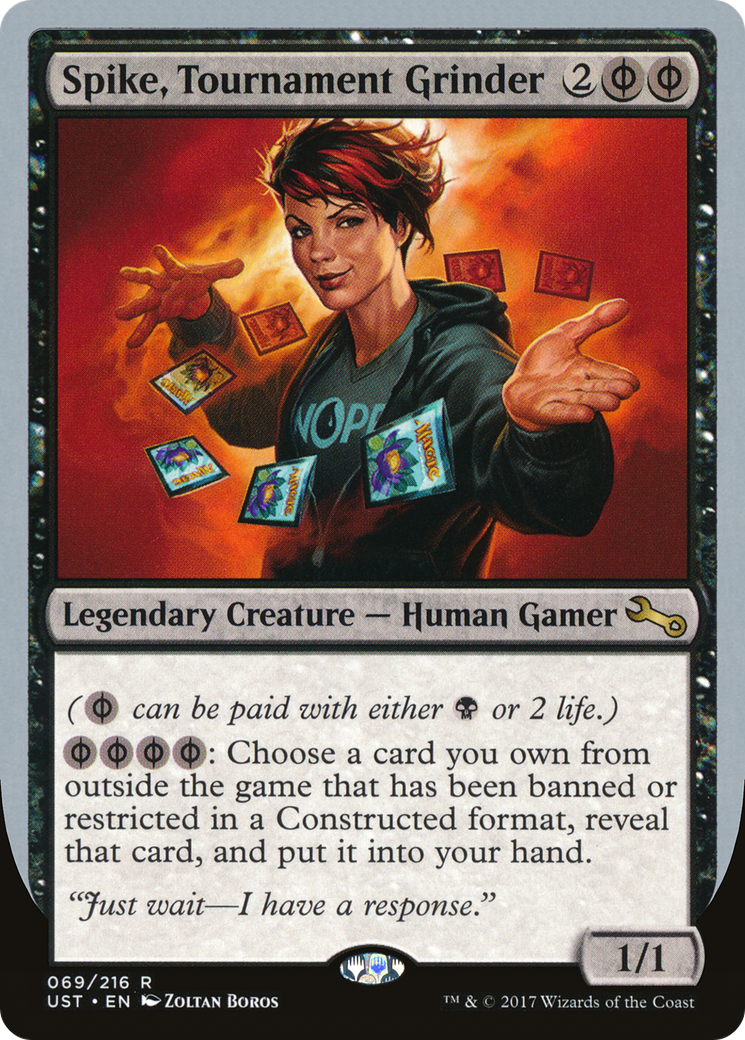 Image of Spike, Tournament Grinder (UST-069) - Unstable