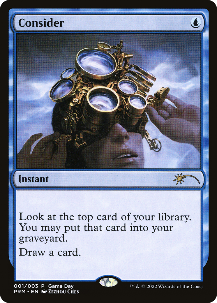 Image of Consider (GAME-001) - Wizards Play Network 2022