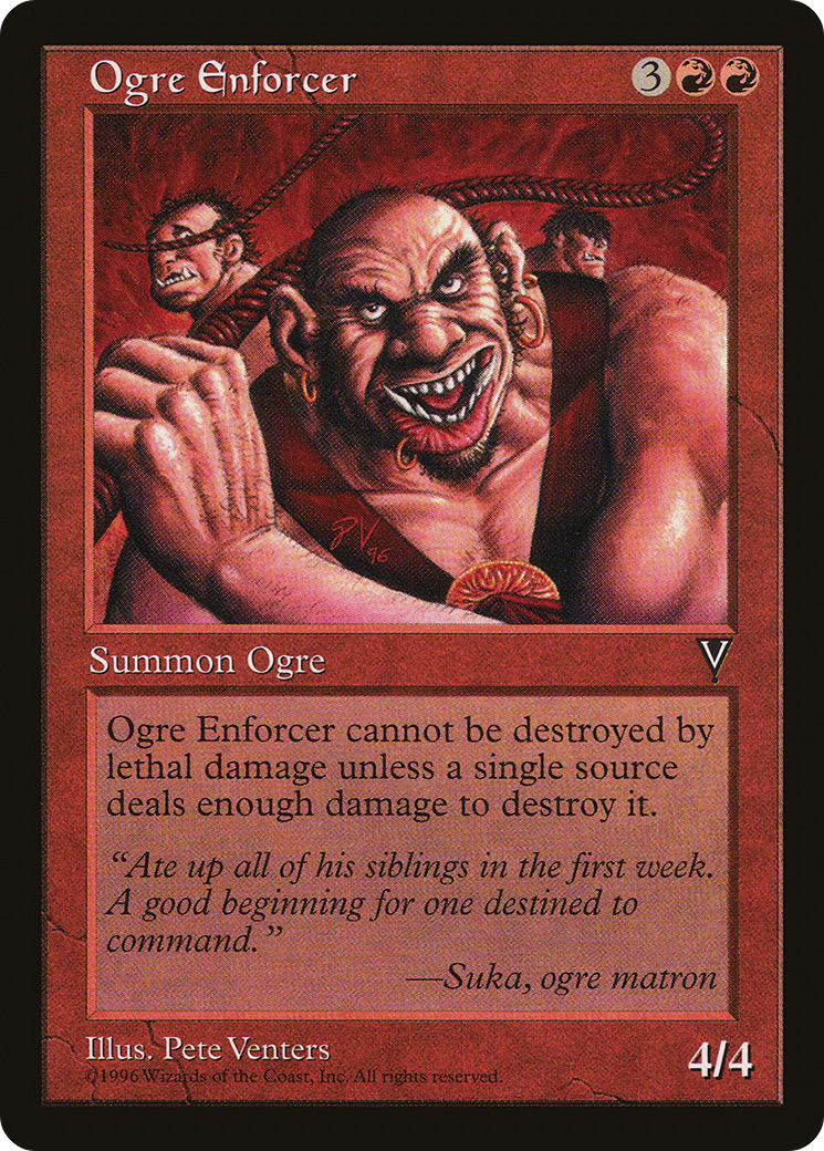 Image of Ogre Enforcer (VIS-) - Visions