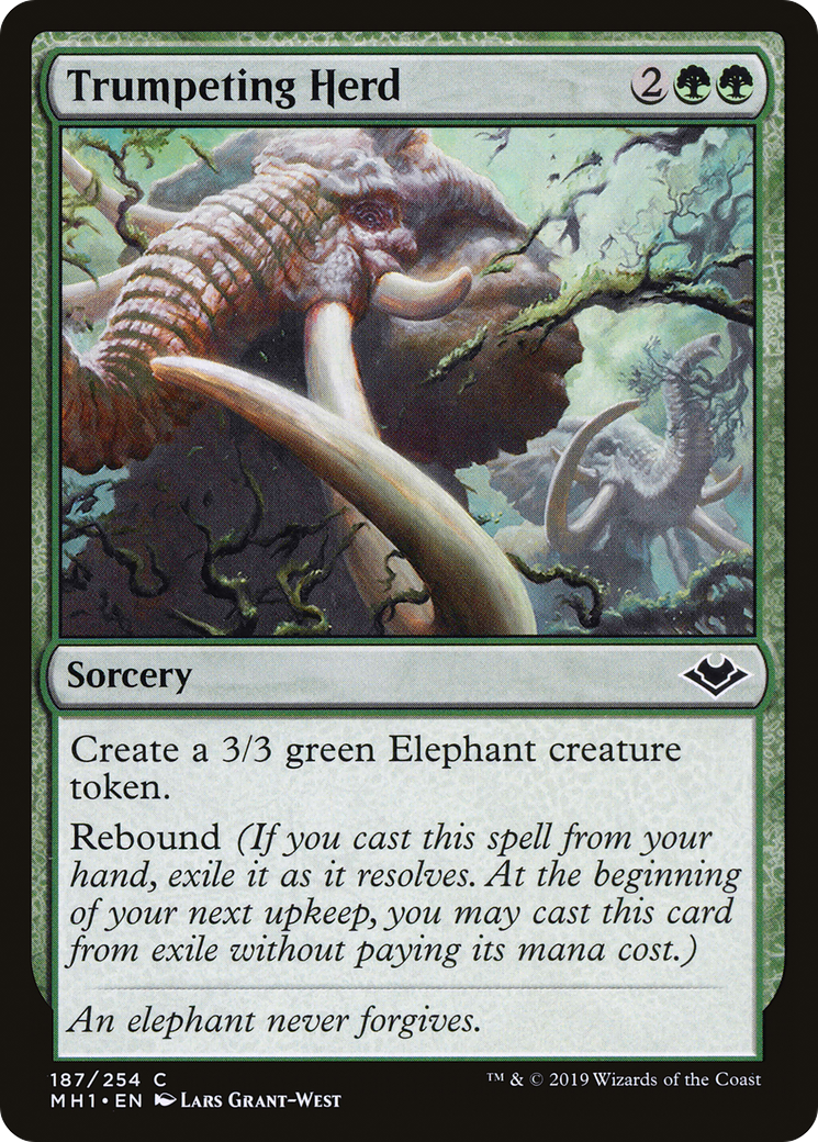 Image of Trumpeting Herd (MH1-187) - Modern Horizons