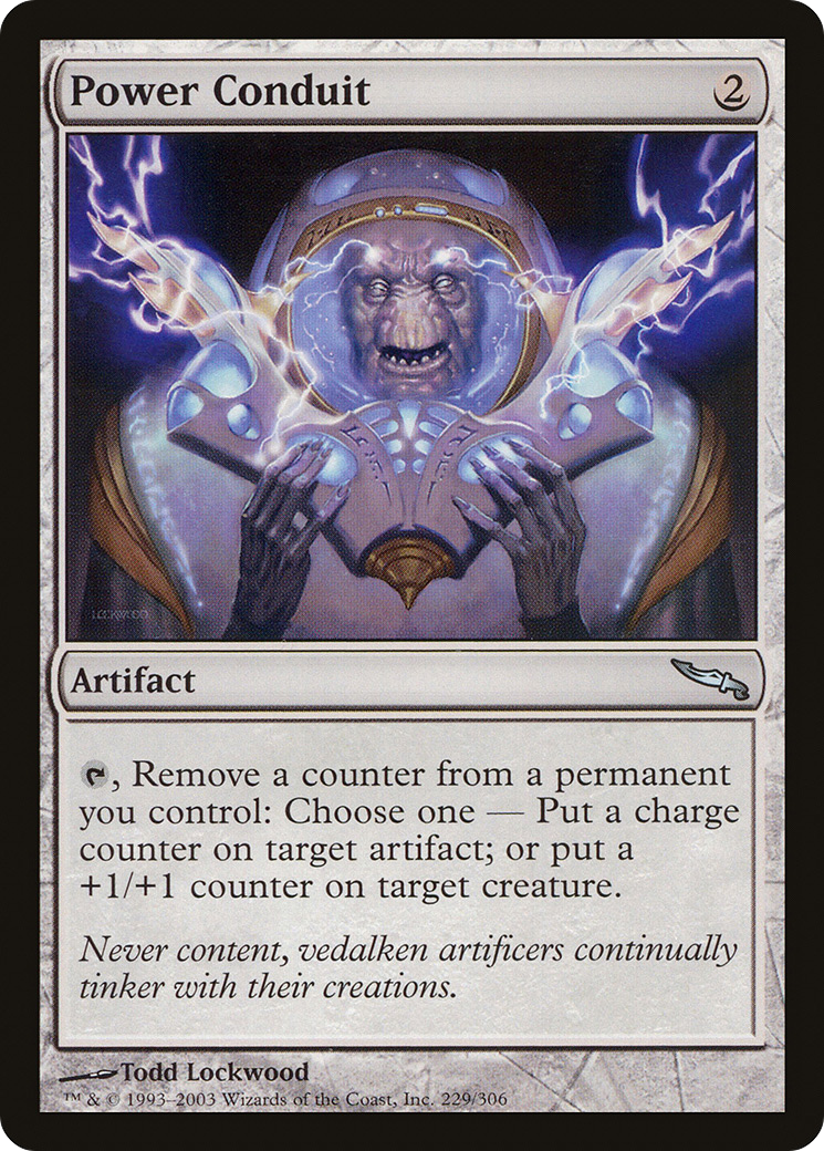 Image of Power Conduit (MRD-229) - Mirrodin